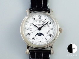 パテックフィリップ (PATEK PHILIPPE) パーペチュアルカレンダー レトログラード Ref.5059G-001 ホワイト文字盤 ランク【B】 5059G-001