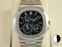 パテックフィリップ (PATEK PHILIPPE) ノーチラス プチコンプリケーション Ref.5712/1A-001 ブルー文字盤 保証書あり(2020年7月) 箱あり ランク【AB】 5712/1A-001